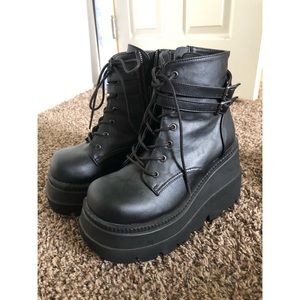 Demonia Technopagan Boots